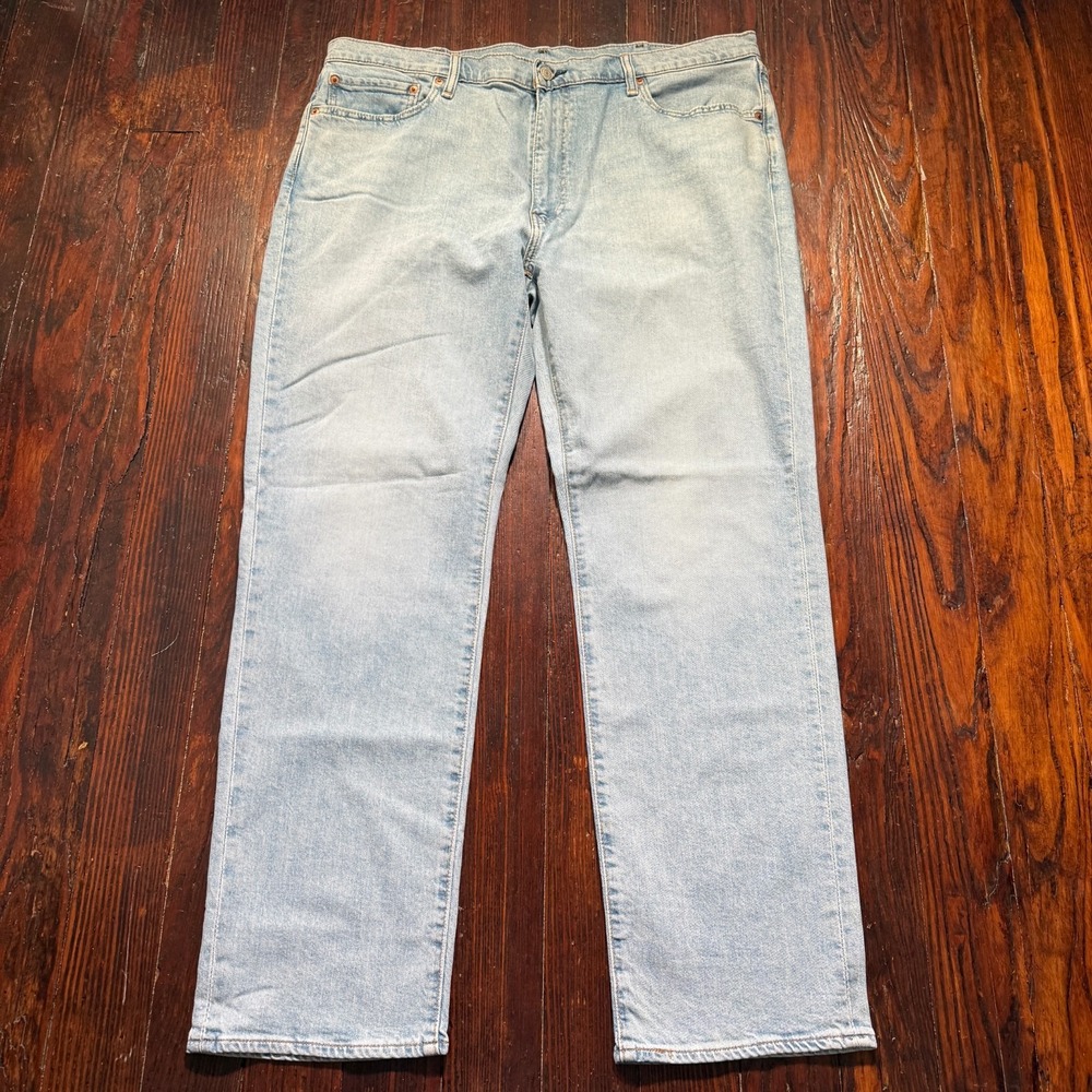 Levis Premium‎ Lot 541 Jeans Mens 40x32 Blue Denim Lyocell Stretch Faded